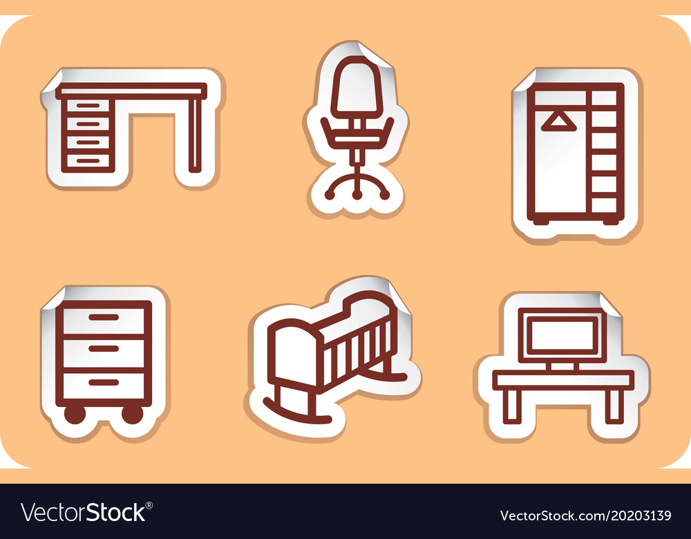 Furniture stickers