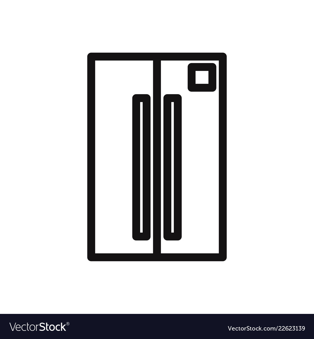 Refrigerator icon Royalty Free Vector Image - VectorStock