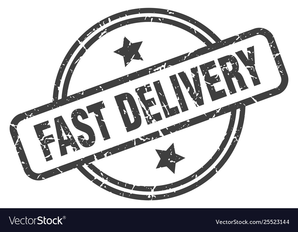 Fast delivery stamp