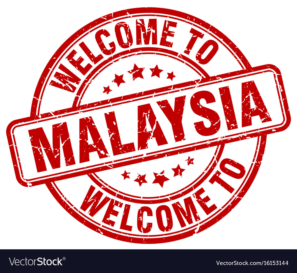 Welcome To Malaysia Royalty Free Vector Image - VectorStock