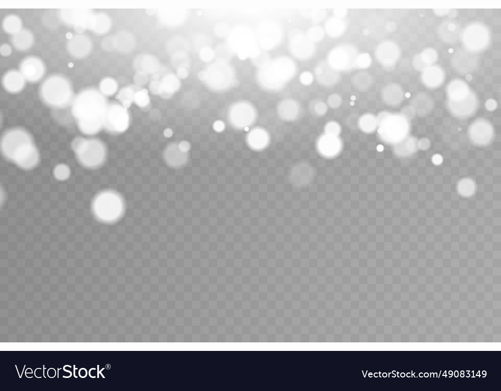 Dust light bokeh light effect Royalty Free Vector Image