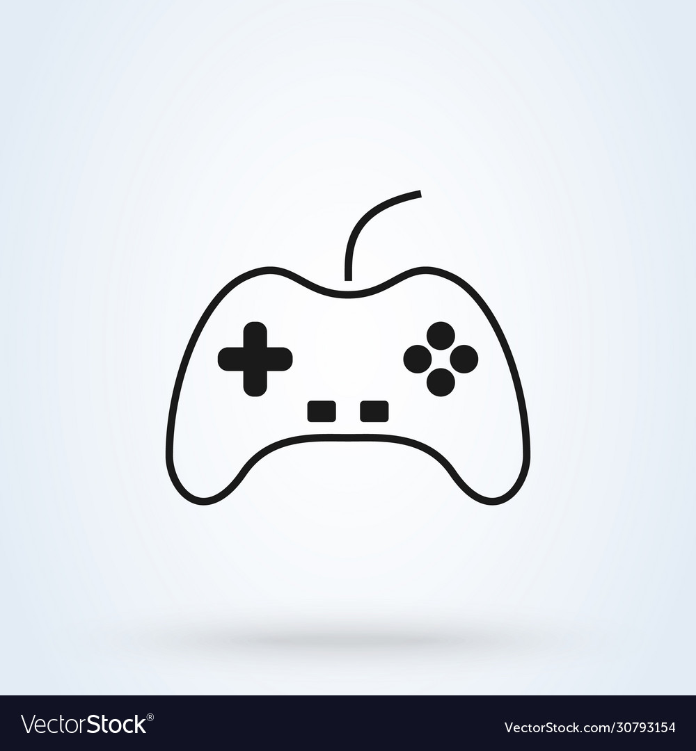 Video game icon Royalty Free Vector Image - VectorStock