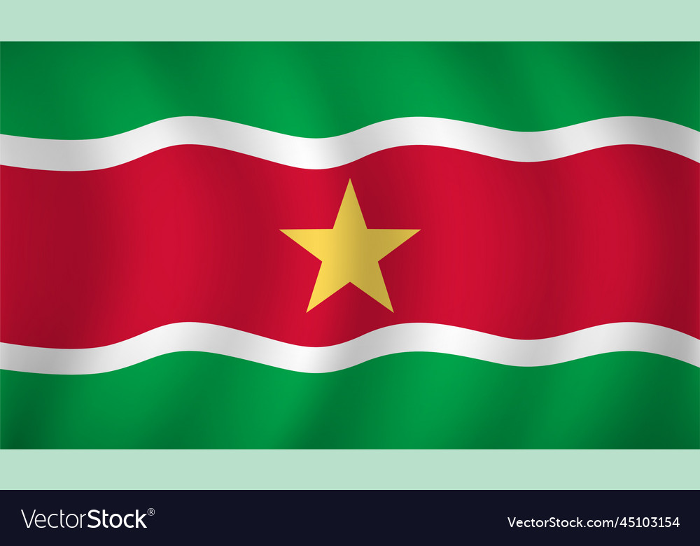 Suriname flag background