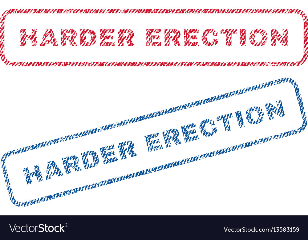 Harder erection textile stamps