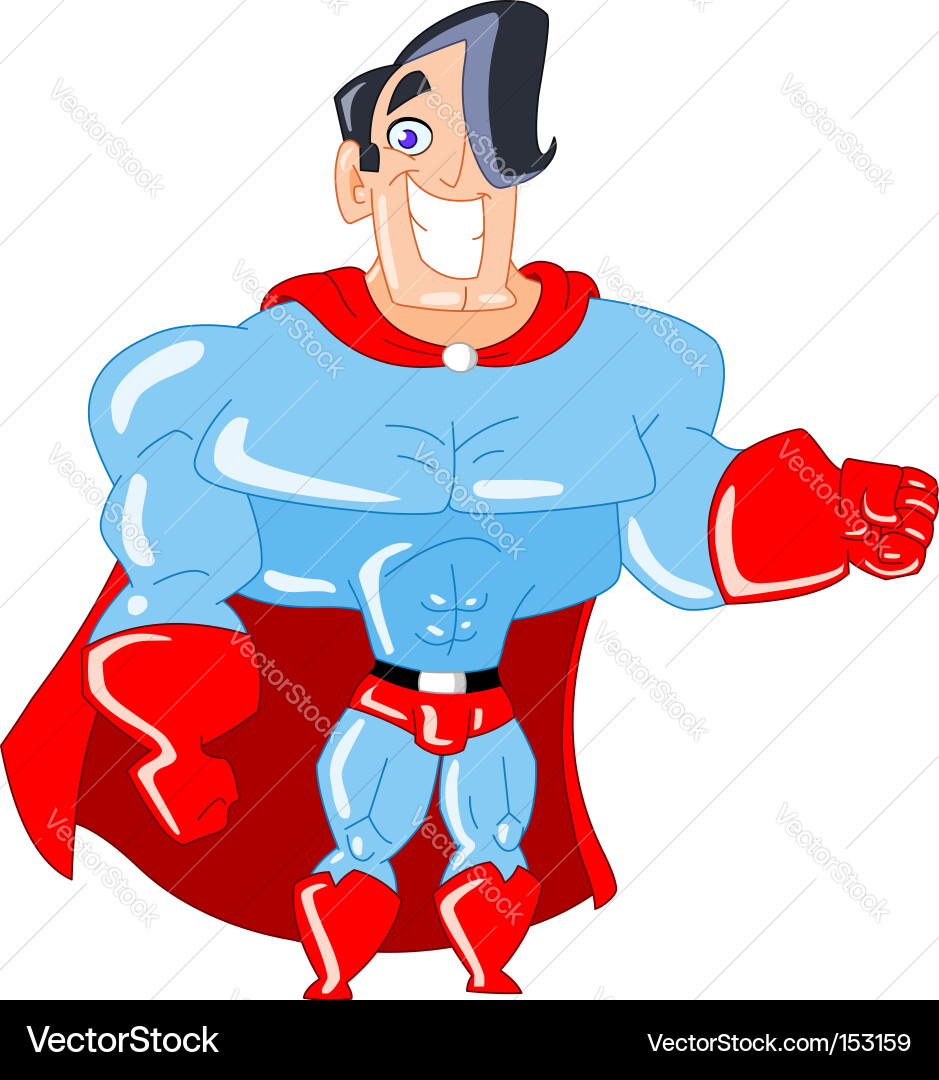 Superhero Royalty Free Vector Image - VectorStock