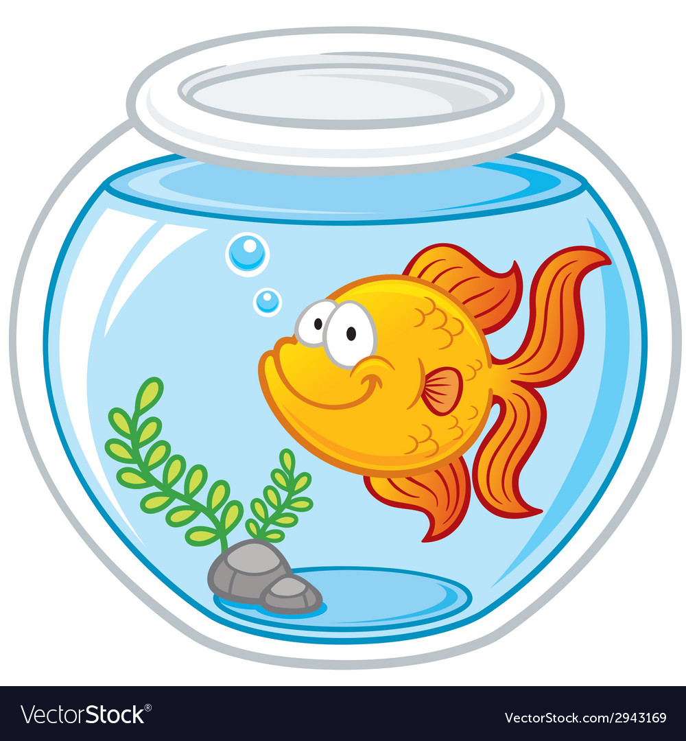 Goldfish Royalty Free Vector Image - VectorStock