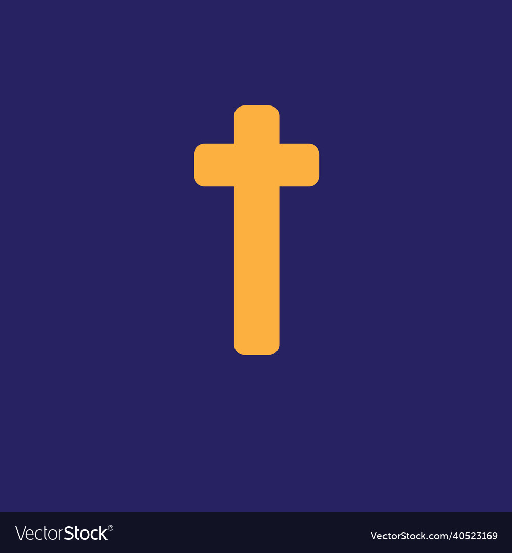 Holy cross and sacred theme concept design Vector Image