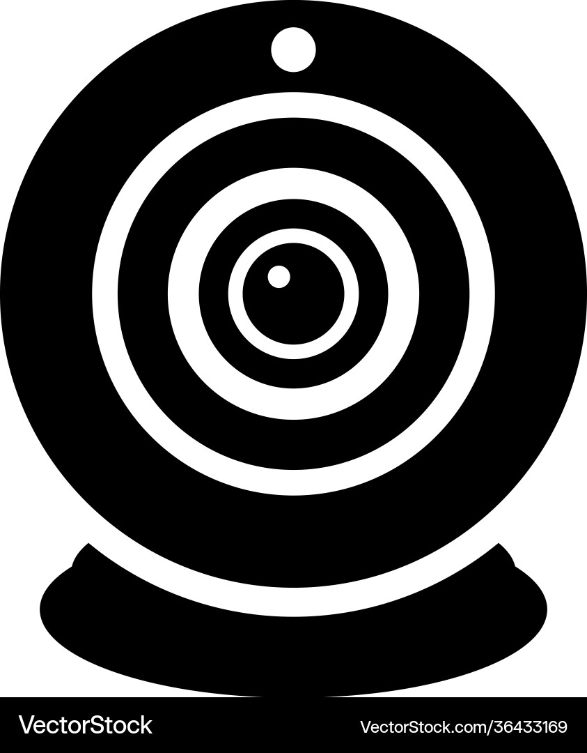 Webcam Royalty Free Vector Image - VectorStock