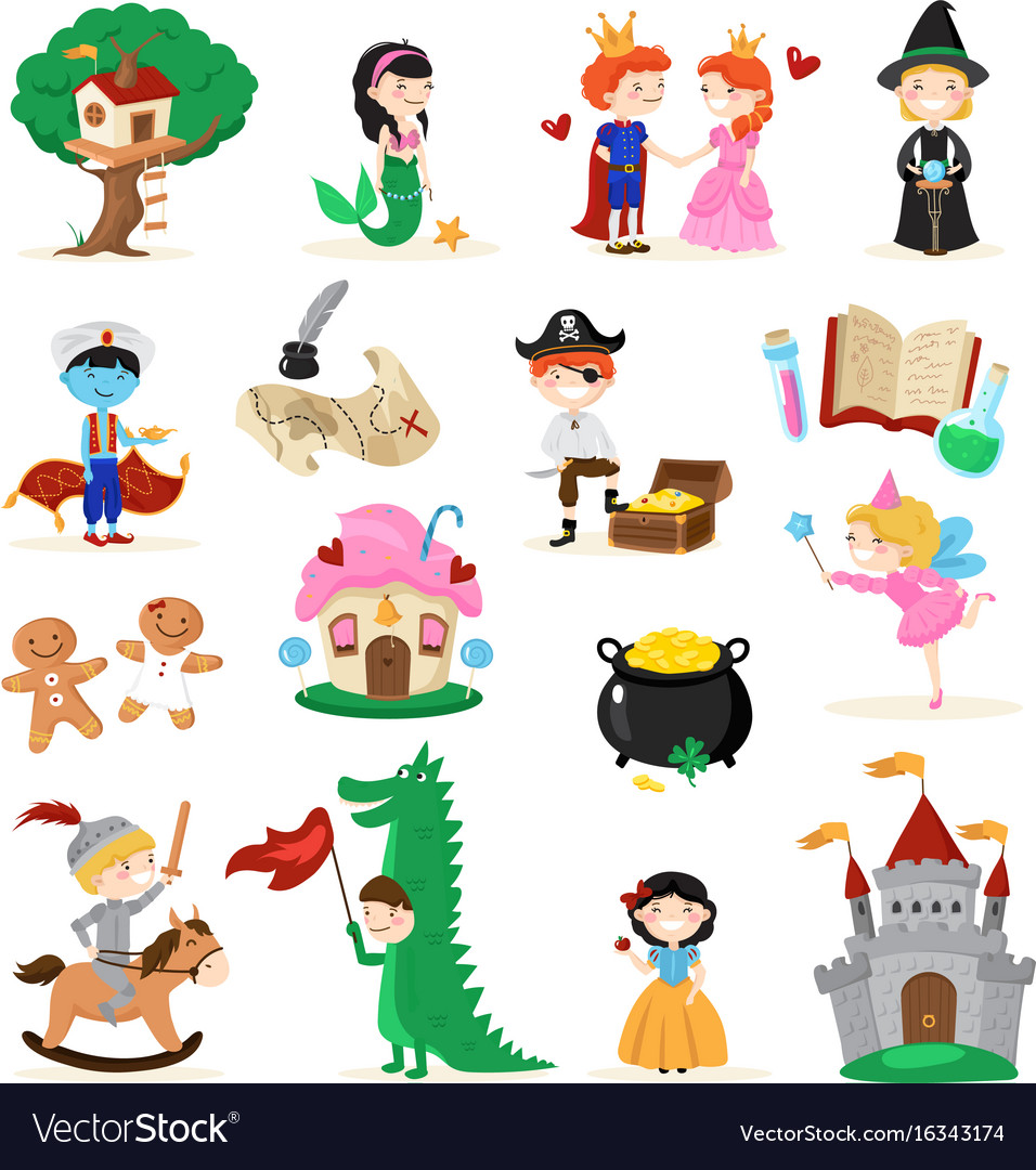 fairy tale cartoon characters