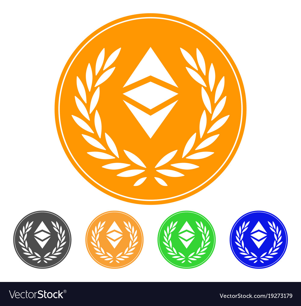 Ethereum classic laurel coin icon