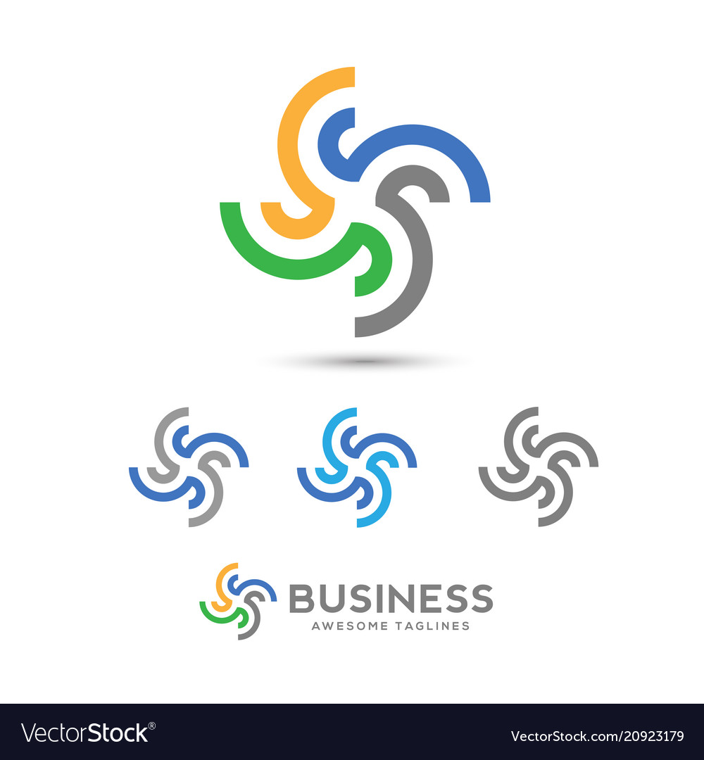 Infinity loop logo Royalty Free Vector Image - VectorStock