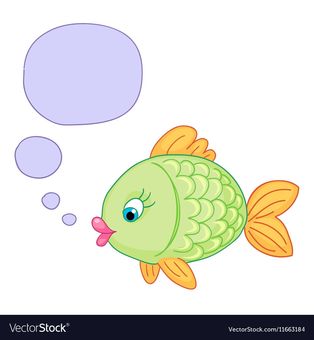 Drawing of Cute Fish Under the Ocean | PeakD