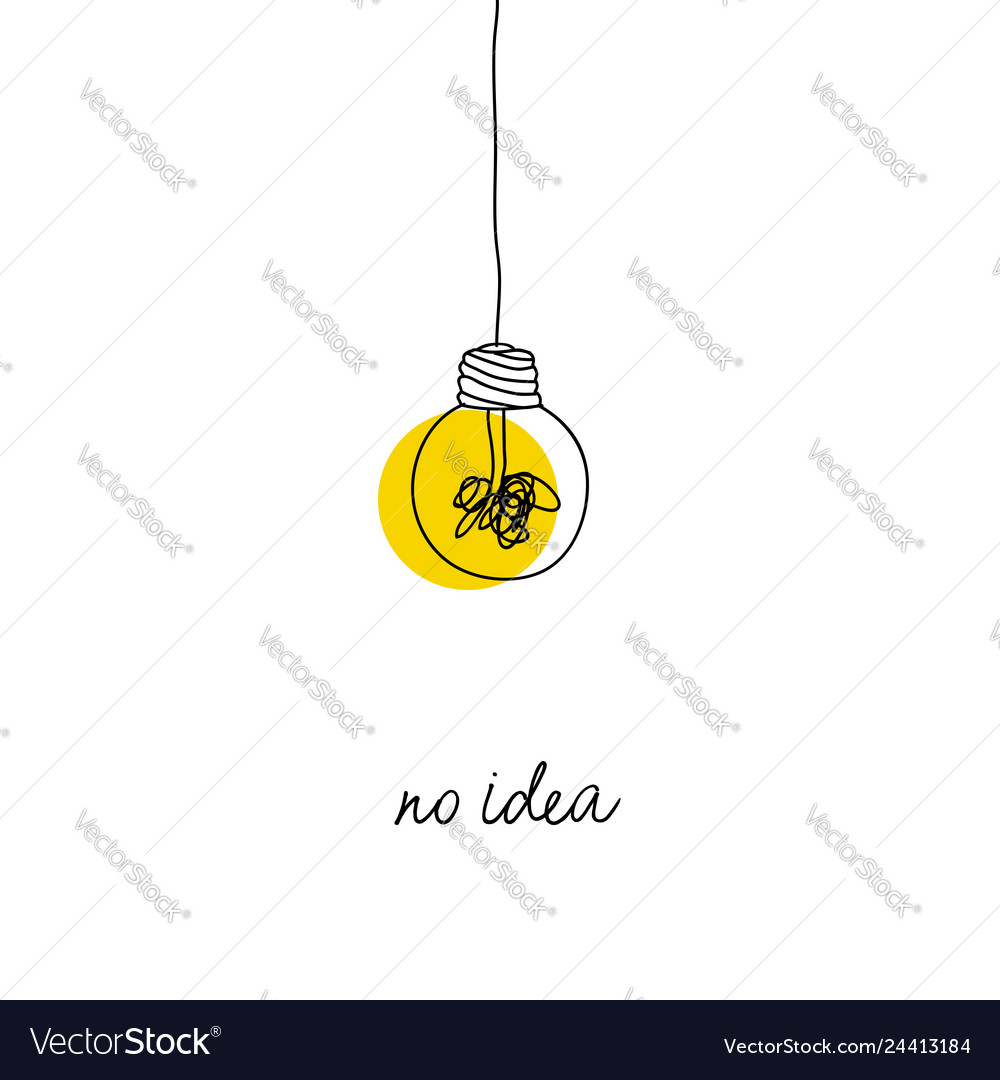 No creativity complicated idea concept simple