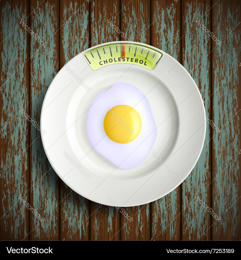 Scrambled eggs stock Royalty Free Vector Image