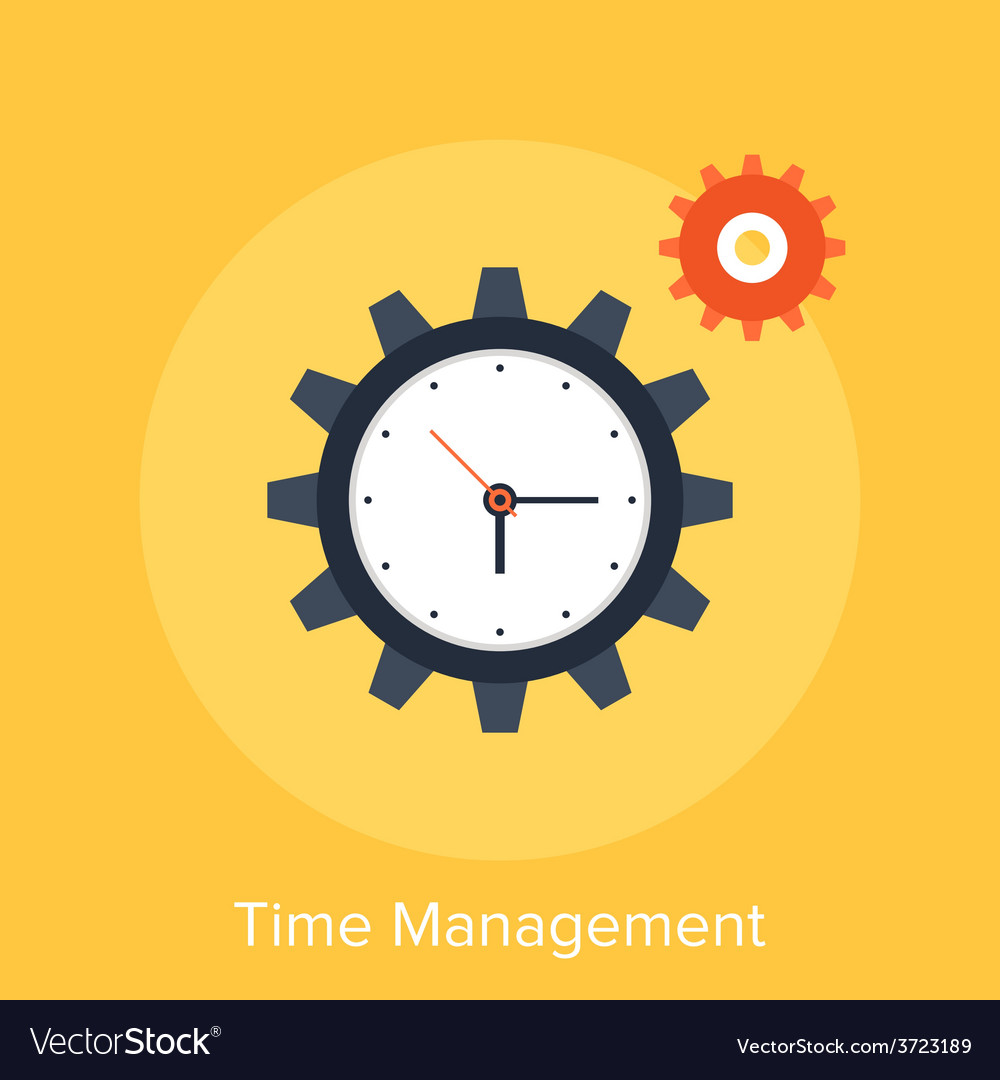 Time management Royalty Free Vector Image - VectorStock