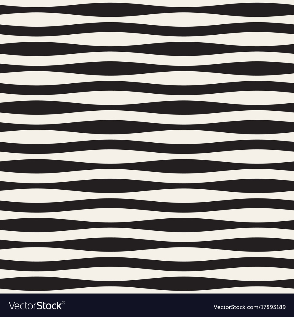 Wavy stripes seamless pattern retro