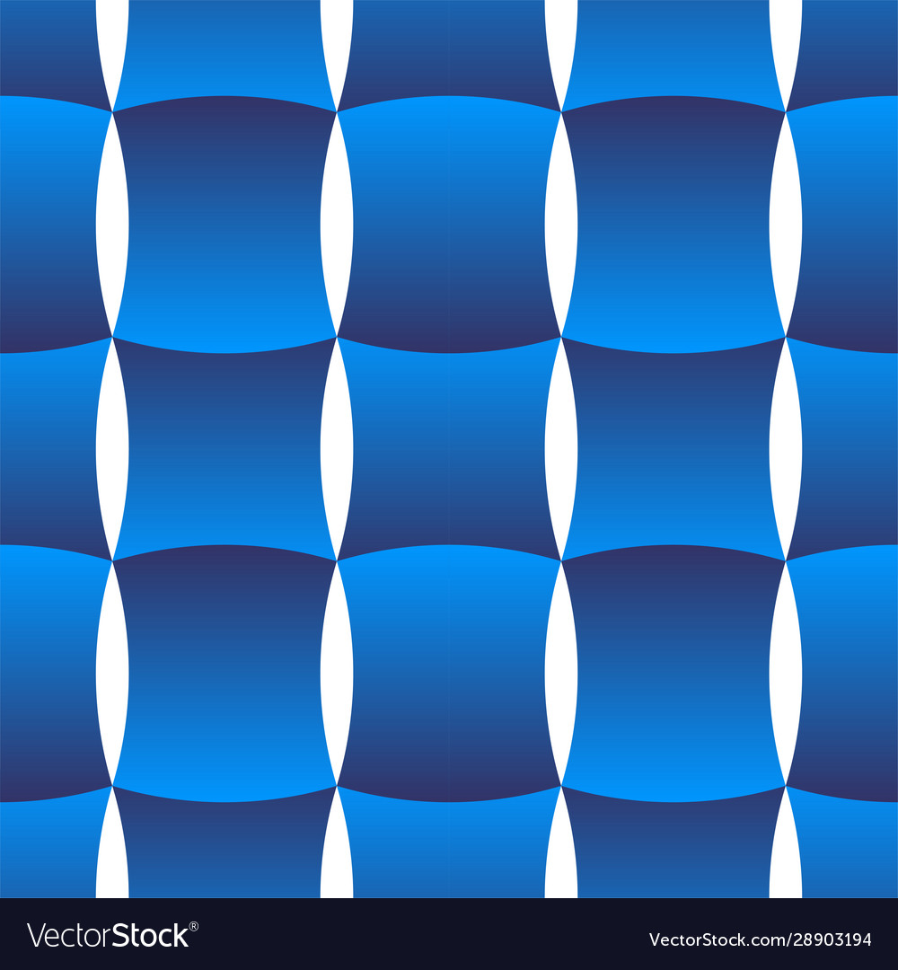 3d curve tile seamless pattern blue 002