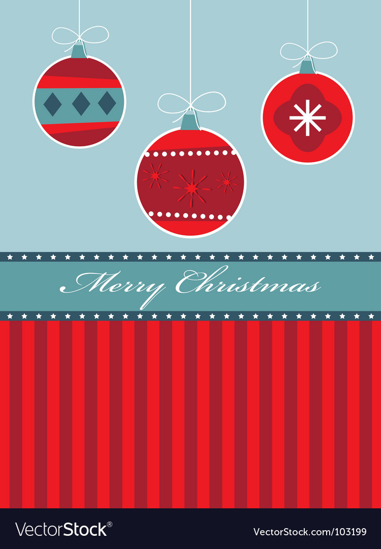 Christmas background Royalty Free Vector Image