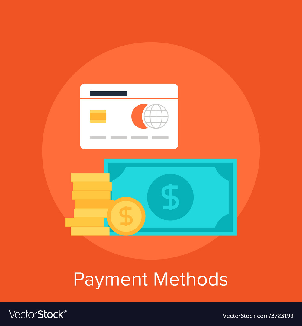 Vector methods. Payment methods vector.