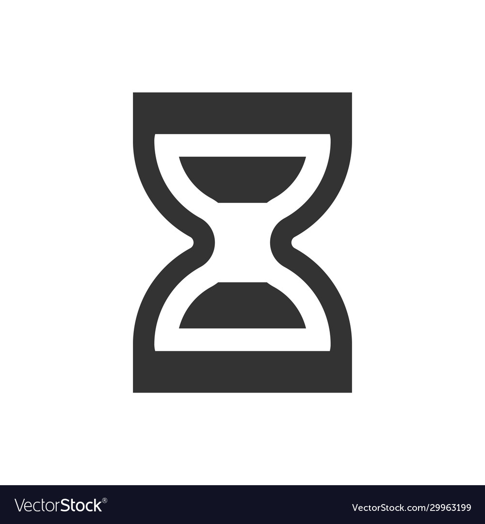 Sand Watch Icon Royalty Free Vector Image - Vectorstock