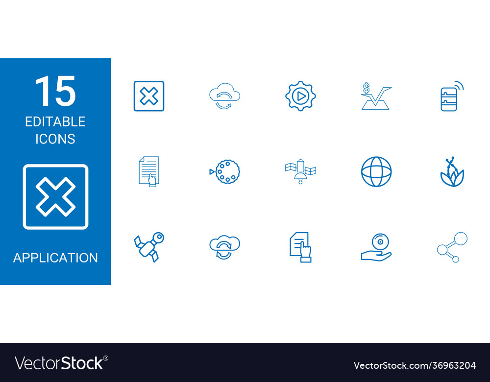 Anwendung Icons