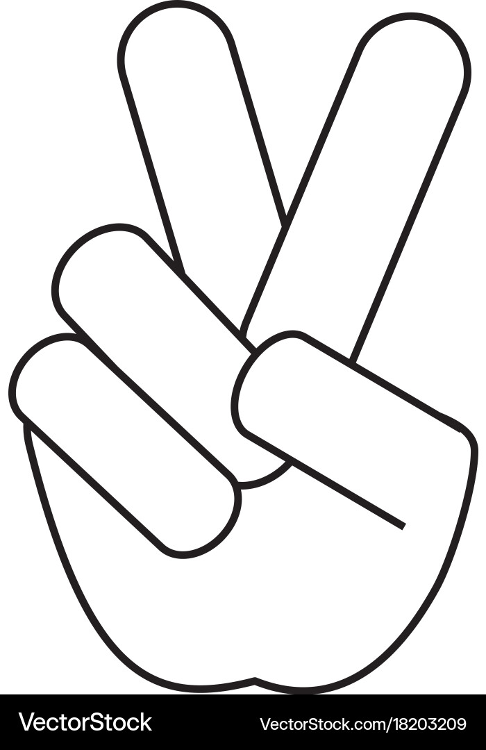 Hand Royalty Free Vector Image - VectorStock