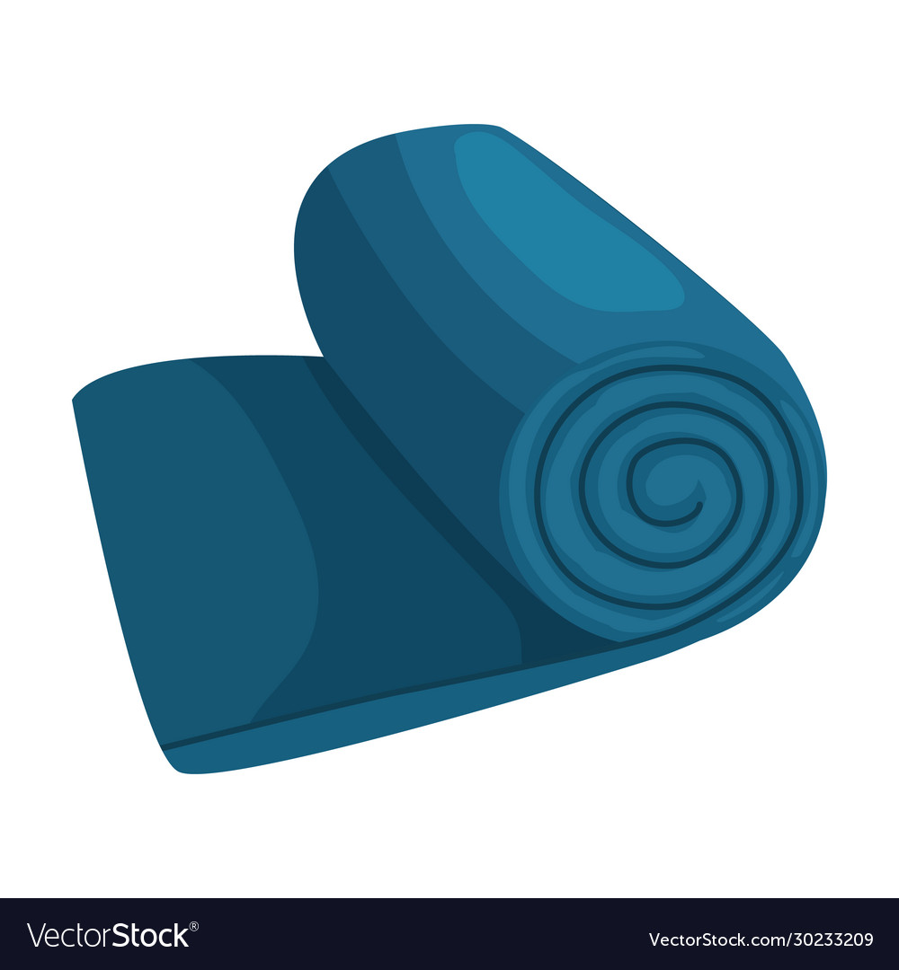 Sleeping bag iconcartoon icon Royalty Free Vector Image