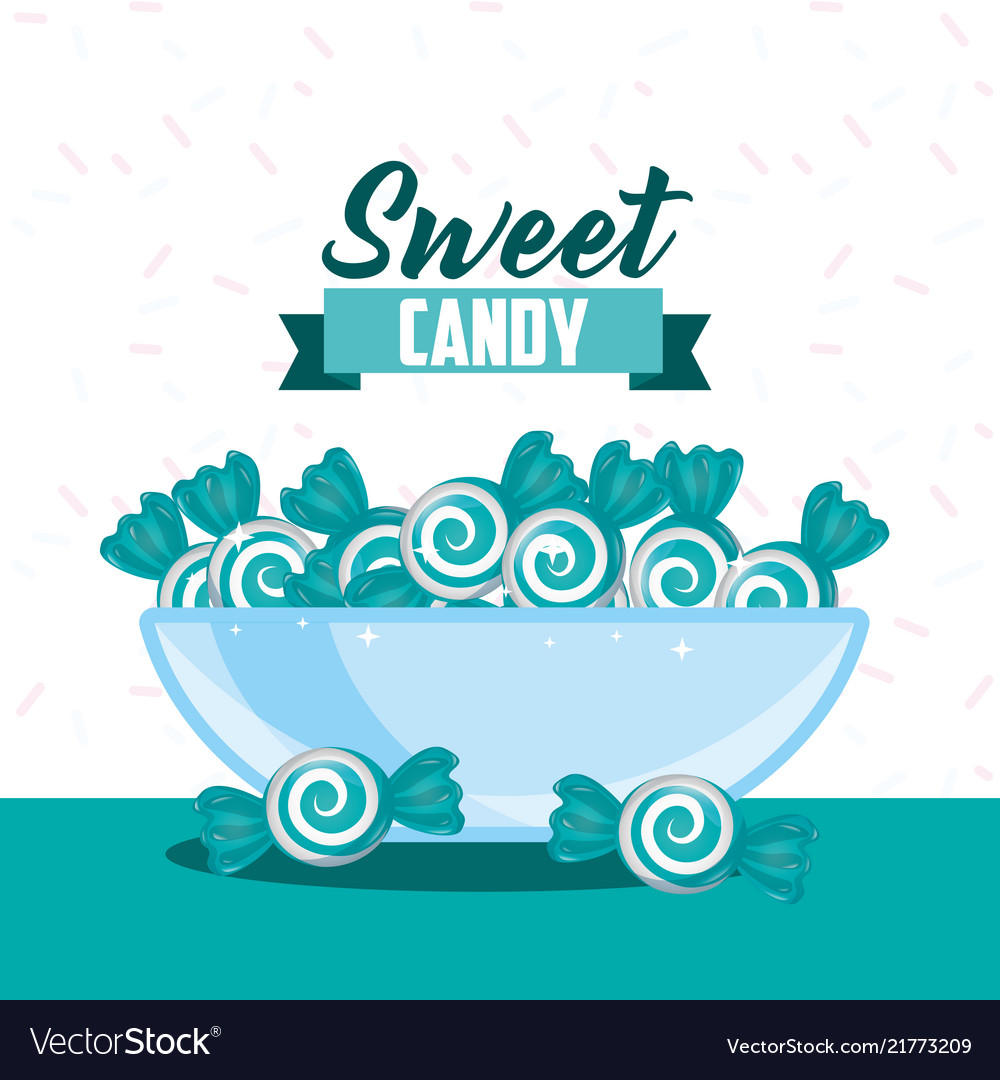 Sweet candy concept