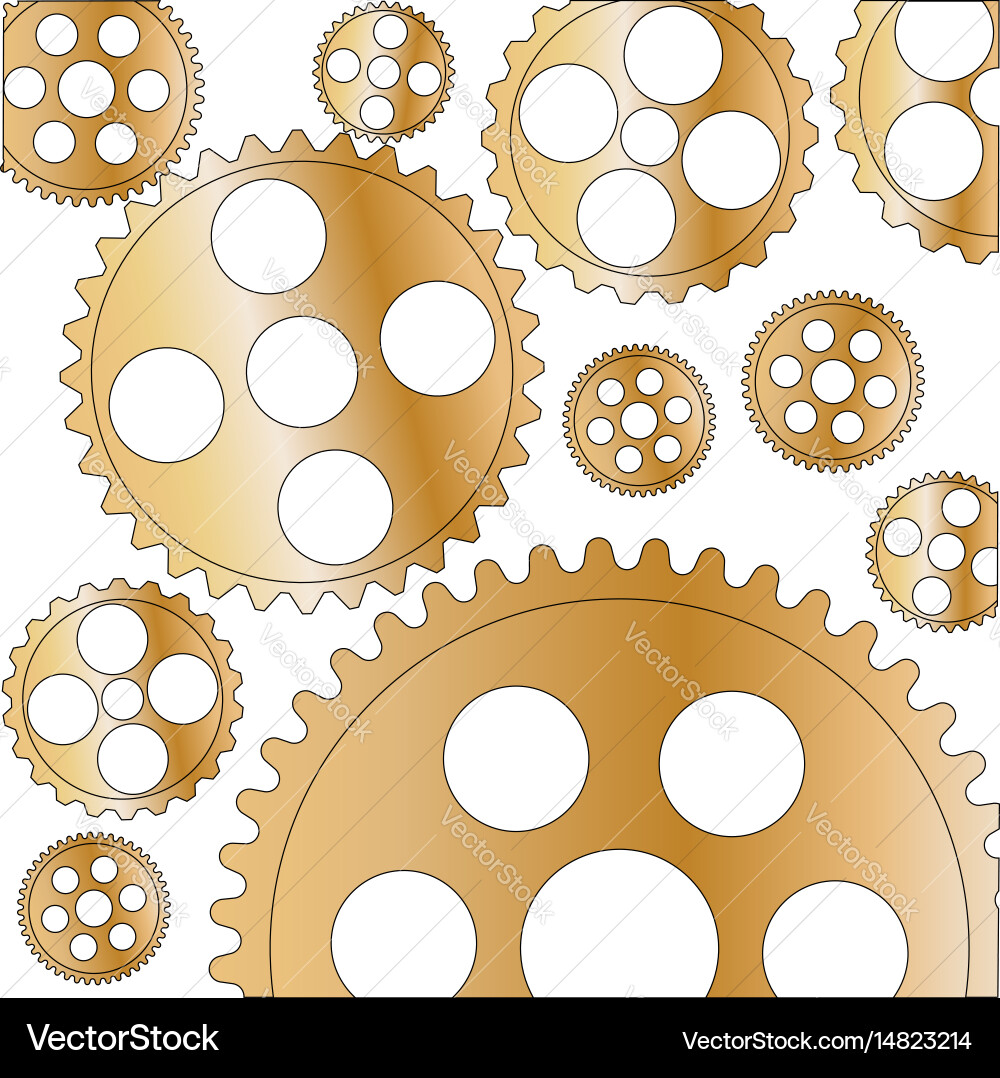 Cogs and gears Royalty Free Vector Image - VectorStock