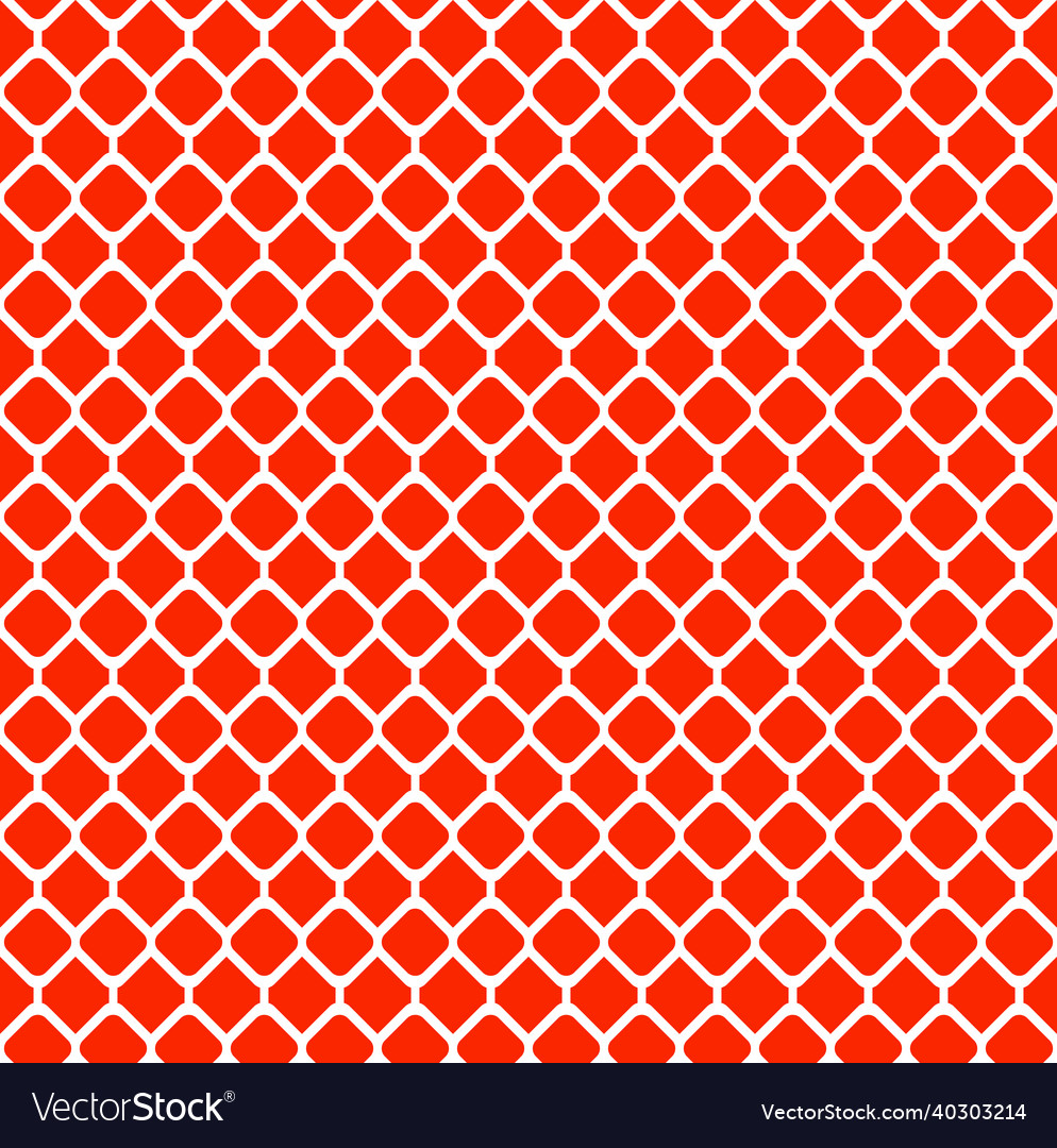 Lattice seamless pattern red and white eps10