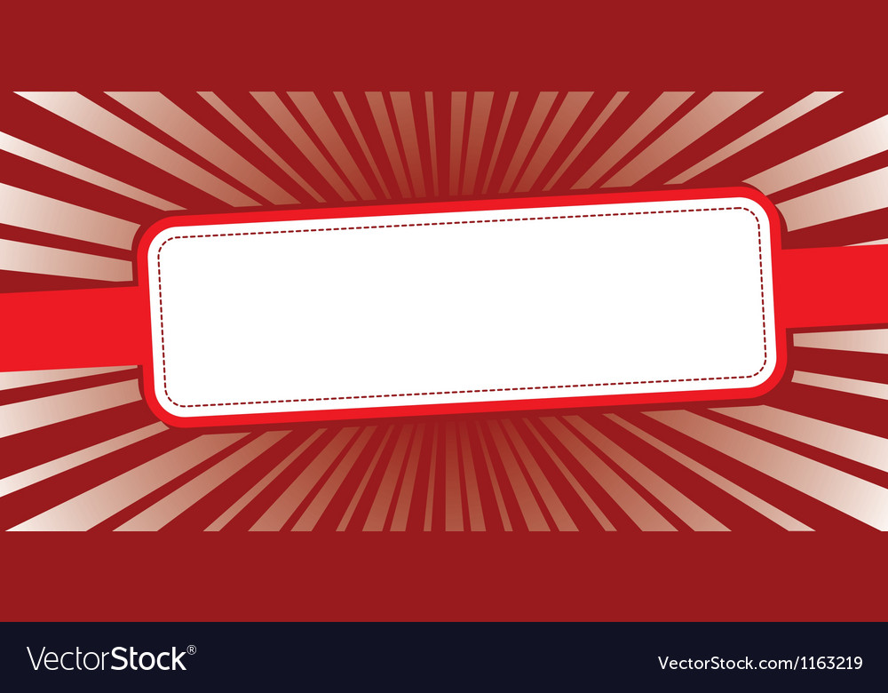 Red background whit rays Royalty Free Vector Image