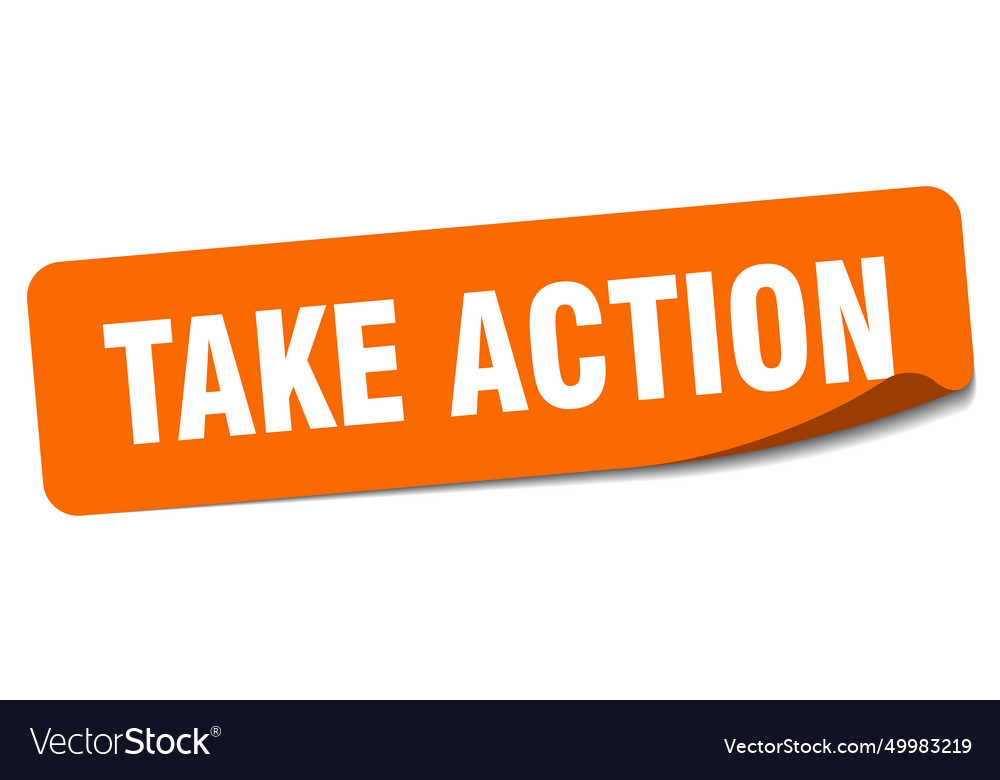 take action label