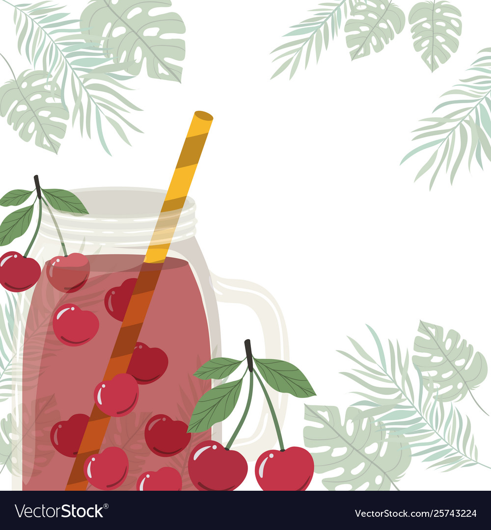 Pattern refreshing drink for summer