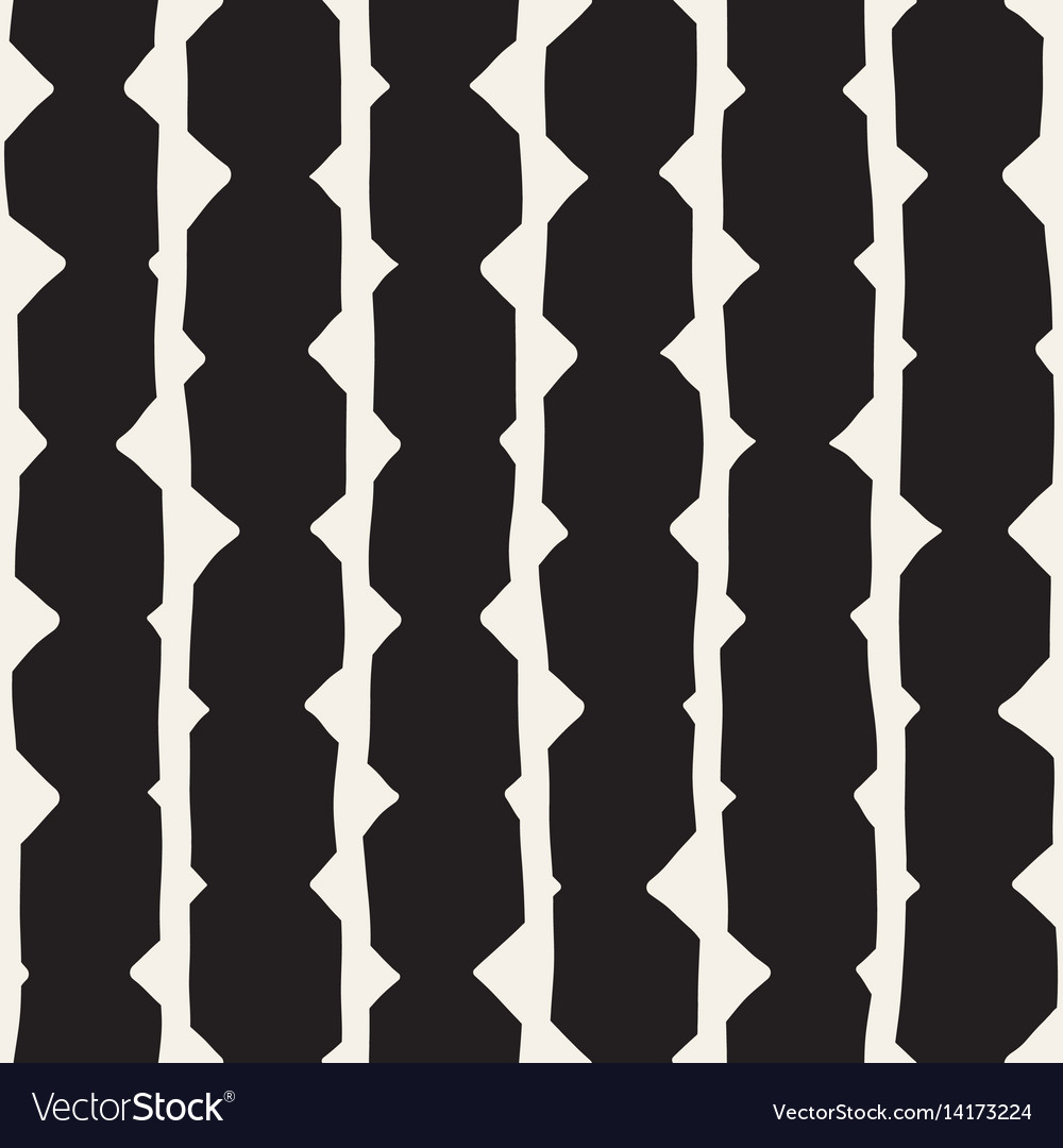 Seamless childlike pattern monochrome hand