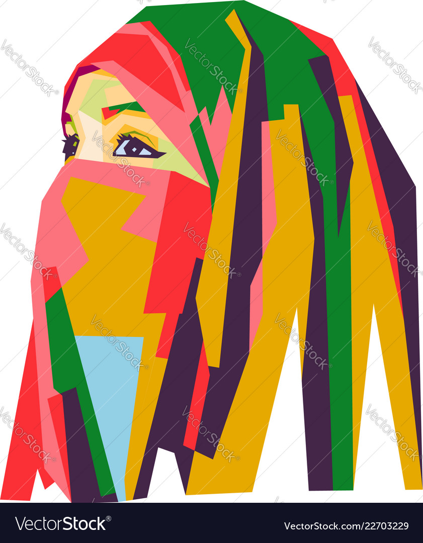 Download beautiful hijab girl vector free image  CorelDraw Design  (Download Free CDR, Vector, Stock Images, Tutorials, Tips & Tricks)