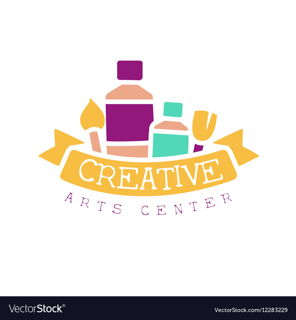 Kids creative class template promotional logo