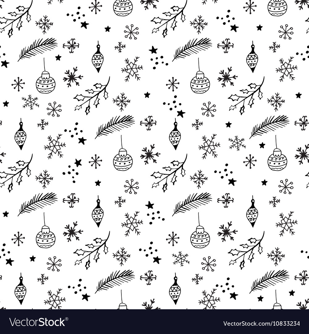 Christmas seamless pattern