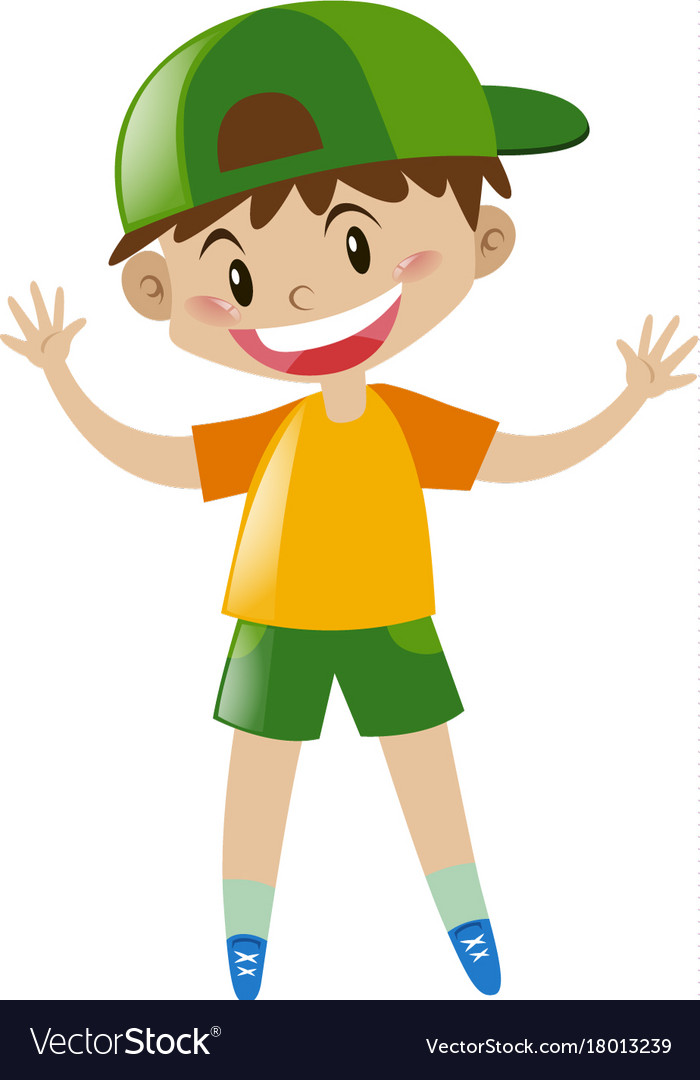 boy in yellow shirt