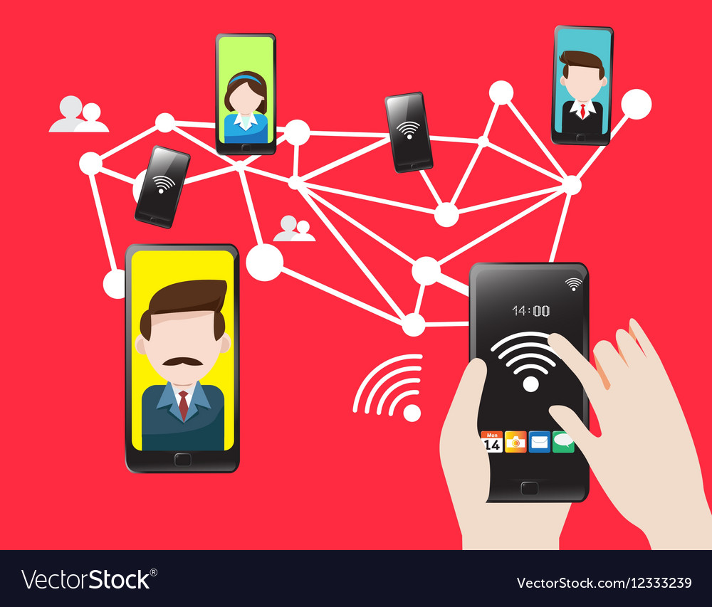 mobile-technology-cellular-communication-vector-image