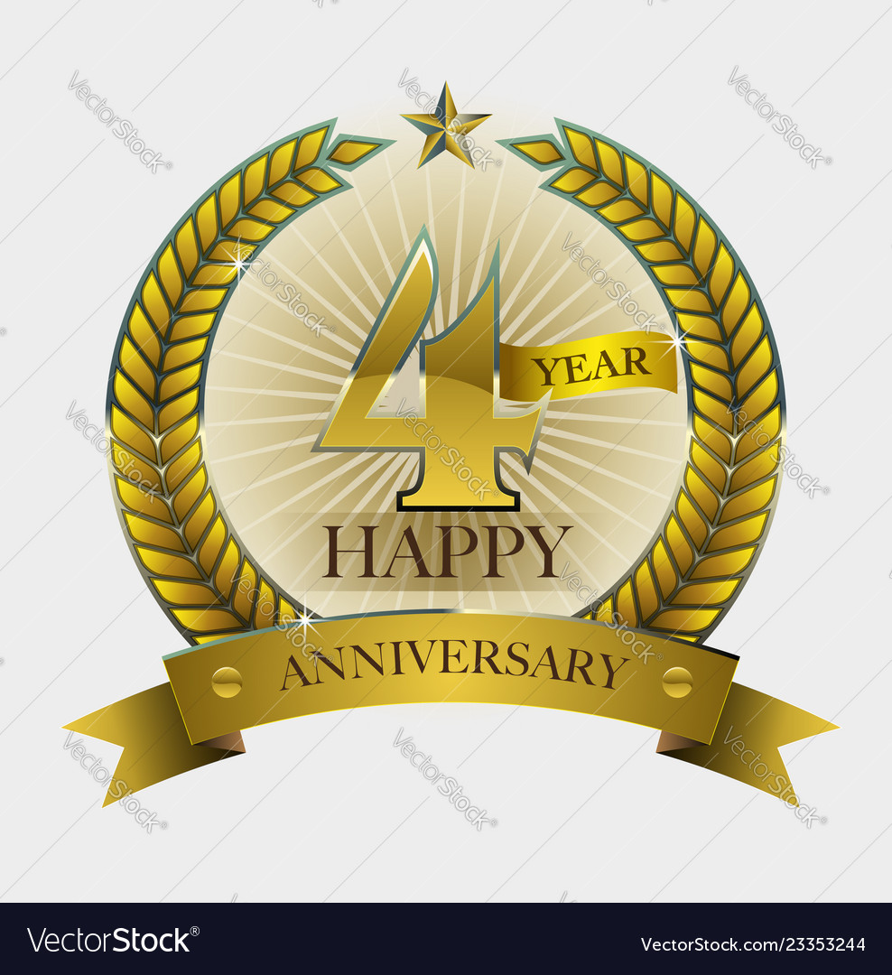 Happy anniversary symbol