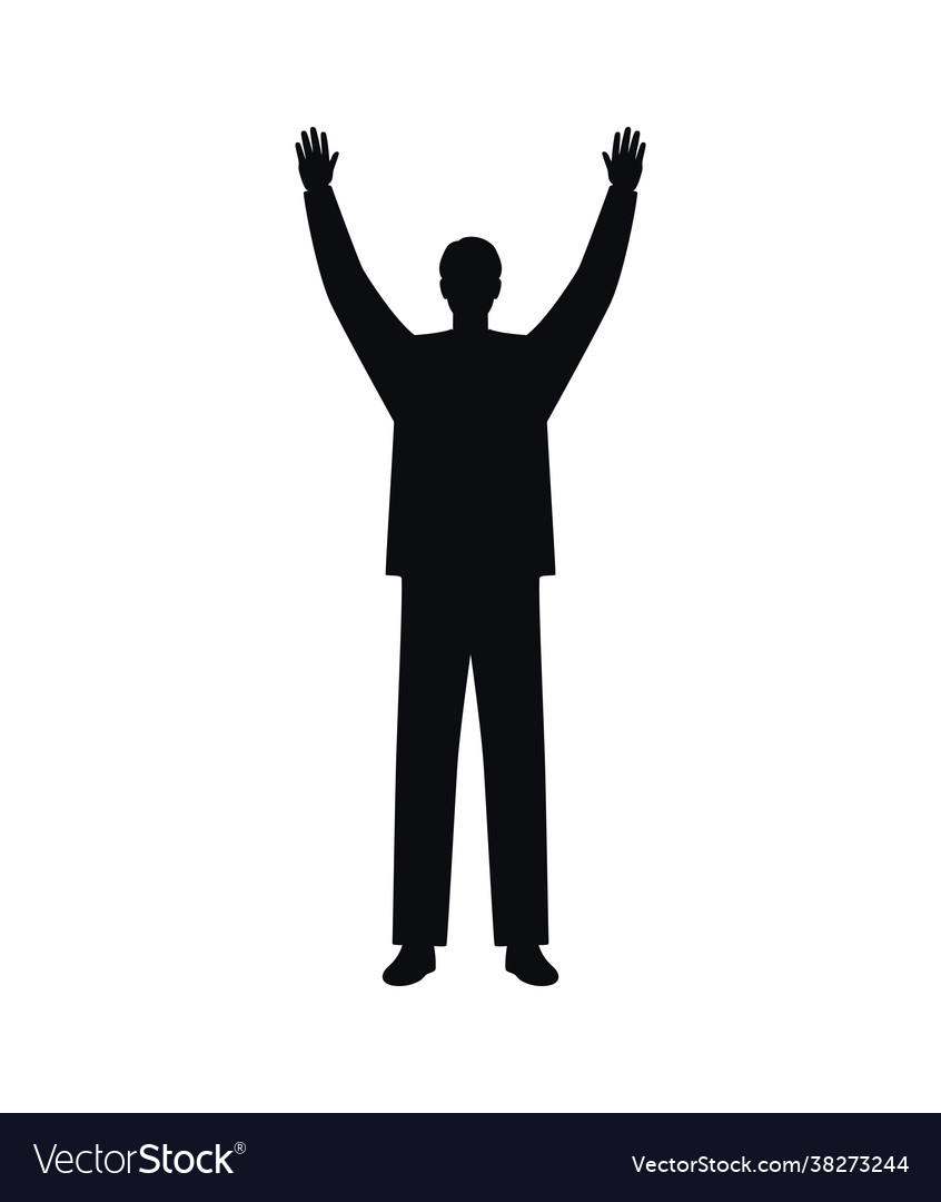 Man silhouette design Royalty Free Vector Image