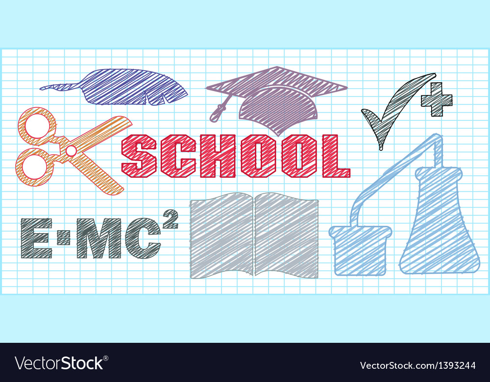 School Royalty Free Vector Image - VectorStock