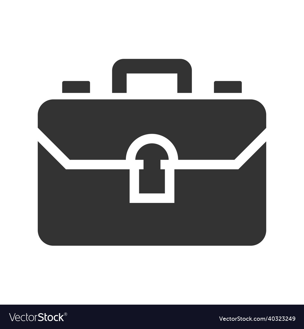 Business bag icon