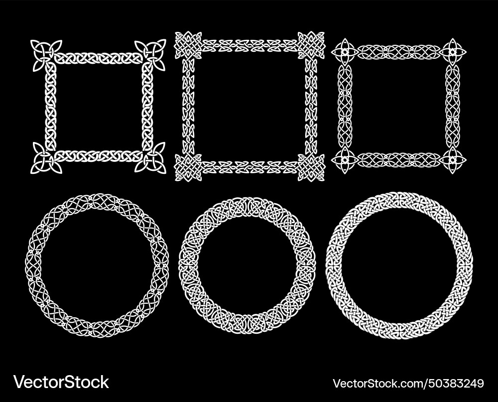 Decorative frames Royalty Free Vector Image - VectorStock