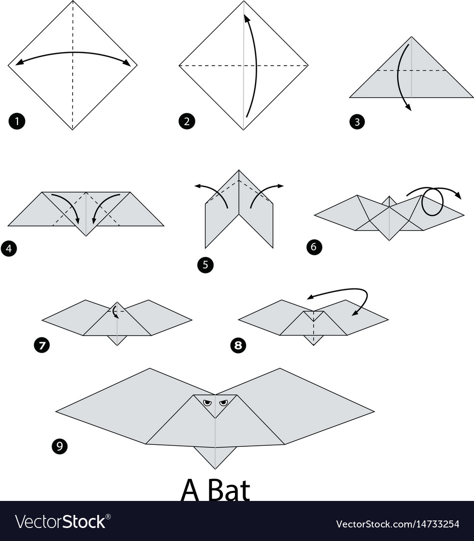 Step By Step Instructions How To Make Origami