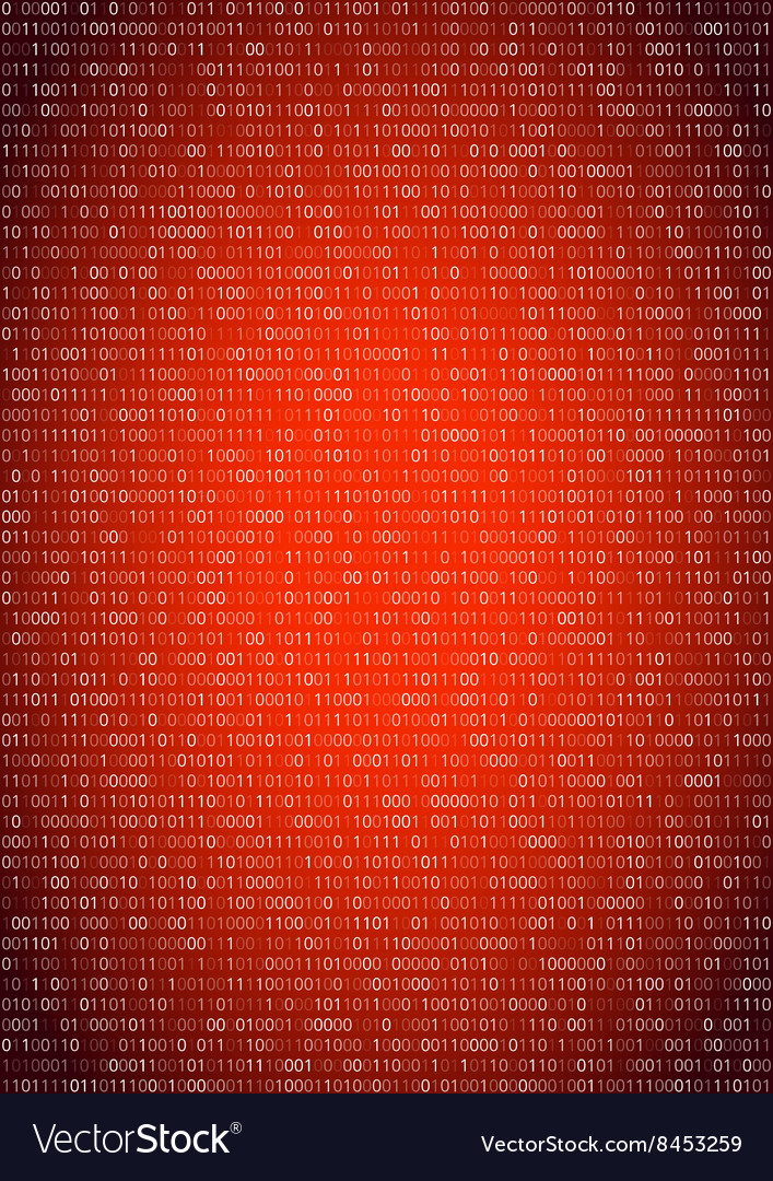 Binary code background Royalty Free Vector Image