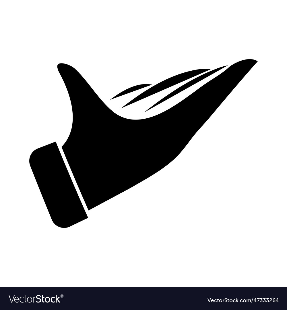 Hand icon design template isolated Royalty Free Vector Image