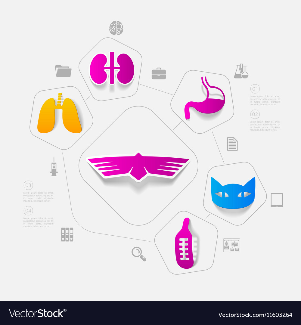 Veterinary sticker infographic