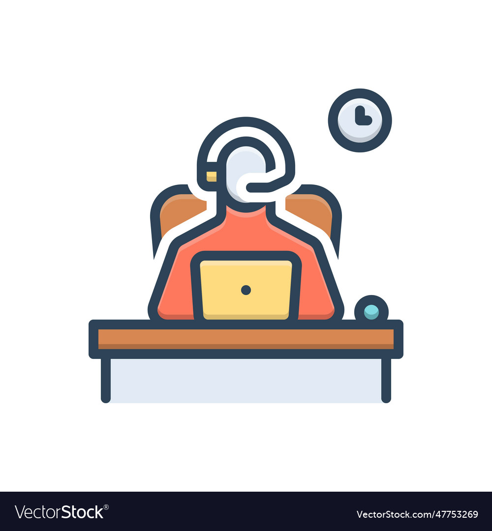 Operator Royalty Free Vector Image Vectorstock Operator Royalty Free Vector Image Vectorstock
