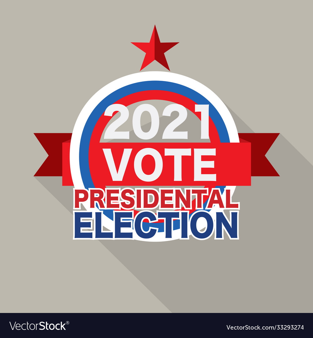 2020 america presidential election vote Royalty Free Vector